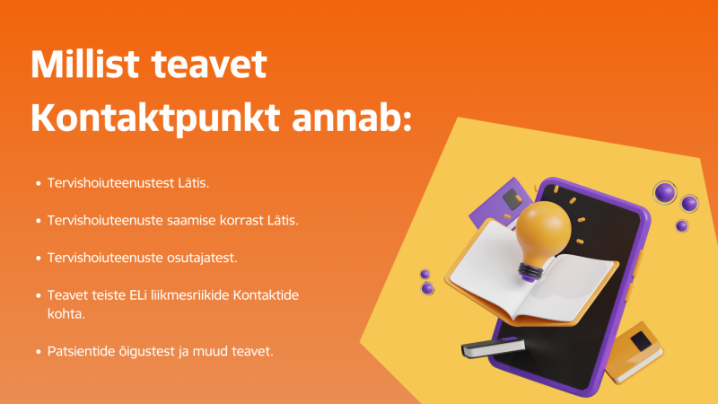 Millist teavet Kontaktpunkt annab? 